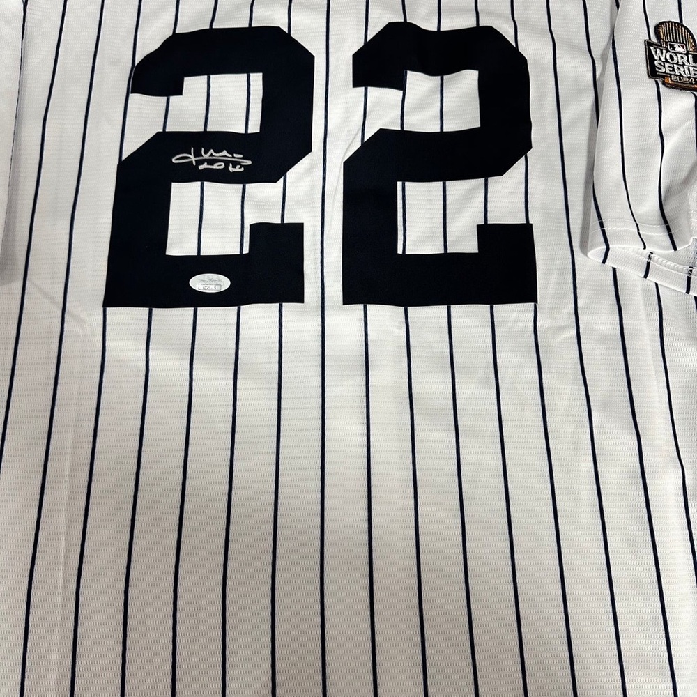 2024 JSA SOTO WORLD SERIES JERSEY
